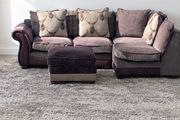 brown corner sofa