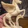 1980s Vintage Pegasus Figurine Image 3
