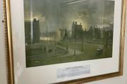 1916 Print After the bombardment.