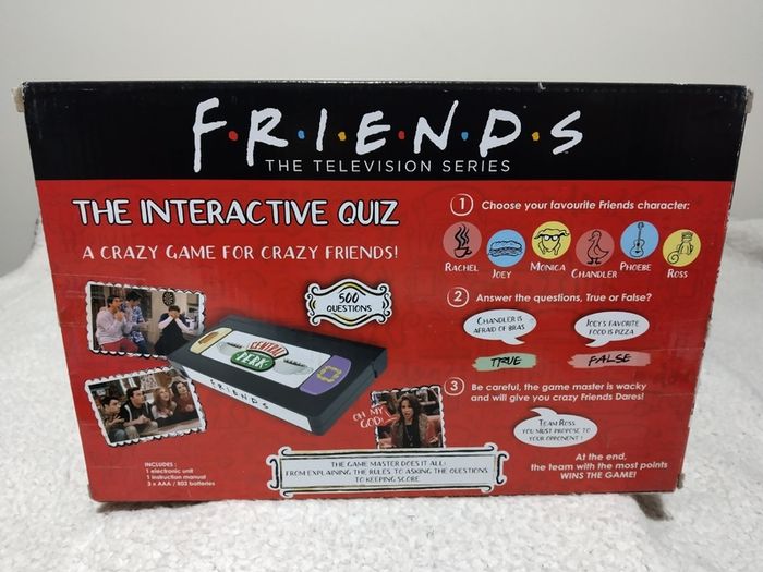 Friends Interactive electronic trivia Quiz game, NEW