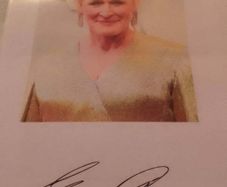 Glenn Close signed photograph