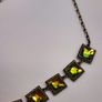vintage  designer citrine necklace Image 3
