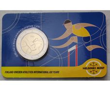 Finland 2 Euro Base Metals Brilliant Uncirculated Coin 2025 - 100 Years of Finland-Sweden Athletics International