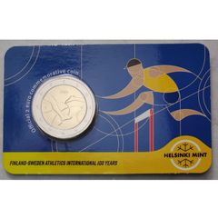 Finland 2 Euro Base Metals Brilliant Uncirculated Coin 2025 - 100 Years of Finland-Sweden Athletics International