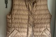 New Gant Gilet Large Gold Bronze