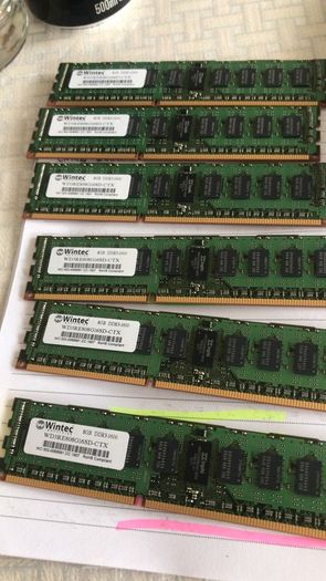 6x server ram wintec 8GB DDR3-1600