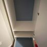 IKEA Visthus / Solgul Style Single Door Wardrobe / Storage Cabinet - White with Drawer Image 4