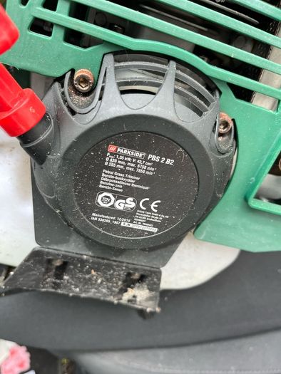 Parkside petrol strimmer & accessories