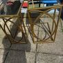 Nest of x2 sofa  (coffee) tables Image 4