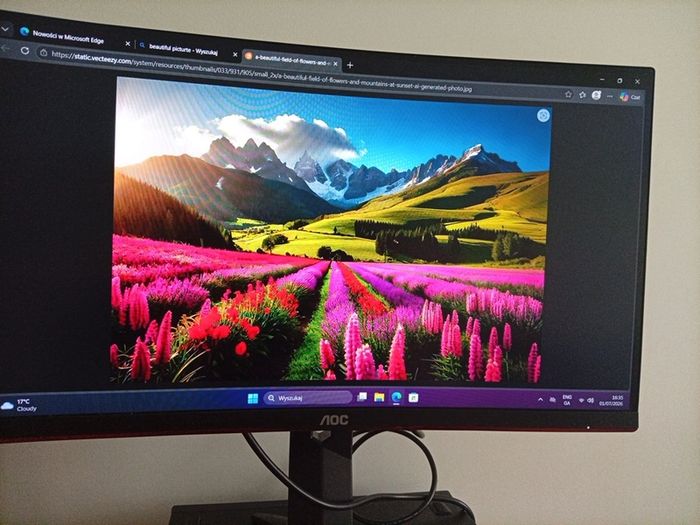 AOC Curved Gaming 165hz HDR
