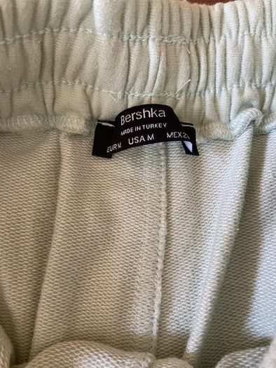 Bershka Light Green Combat Style Bottoms Medium