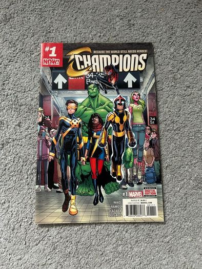 Marvel Champions #1 comic
