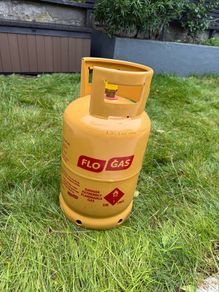 Butane can for BBQ