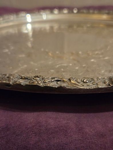 Etched Sheffield Plate