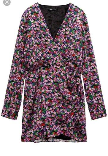 BNWT - Zara Floral Print Dress Size M