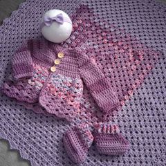 Handmade complete baby gift set 3-6 months