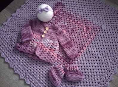 Handmade complete baby gift set 3-6 months