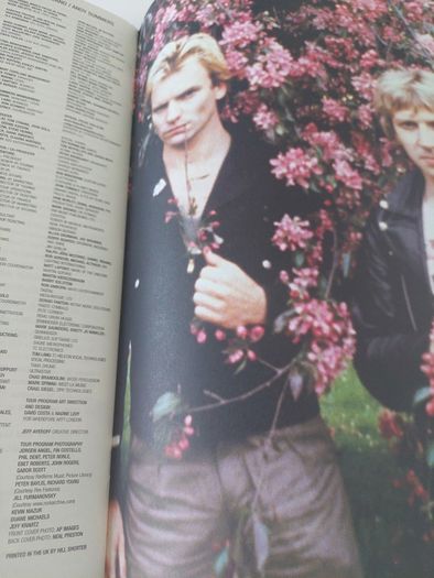 The Police - 2007 Tour concert programme