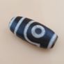 Himalayan Tibetan Beautiful 2 Eyes Vintage Agate Dzi Bead Amulet Image 3