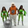 wwe elite series 25 Brodus Clay & The Funkadactyls Naomi & Cameron action figures Image 2