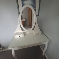 Hemnes dressing table, white.