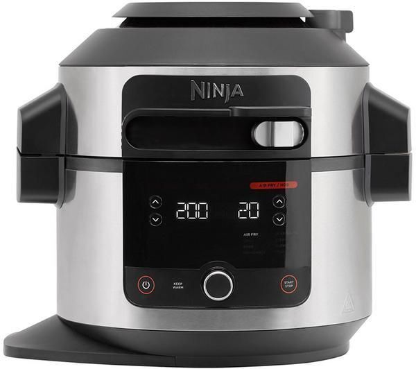 NINJA Foodi 11 in 1 SmartLid OL550UK Multicooker Pot Pressure Combi Slow cooker Steam Bake Air Fryer