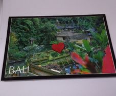 Bali Postcard - Sebatu Public Bath , Sebatu Temple , Island of Bali - 1989