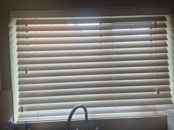 Wooden Ventian blind