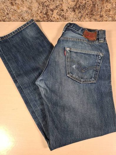 Levis 501's 1947 Special Edition jeans distressed Size W 30 L 30