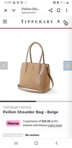 Tipperary Crystal Pellion Bag