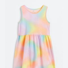 H&M multicoloured summer dress Size 12-18mths EUC