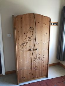 wardrobe - solid pine