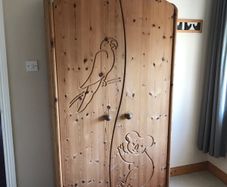 wardrobe - solid pine