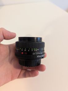 Soligor 50mm F1.8 MC lens