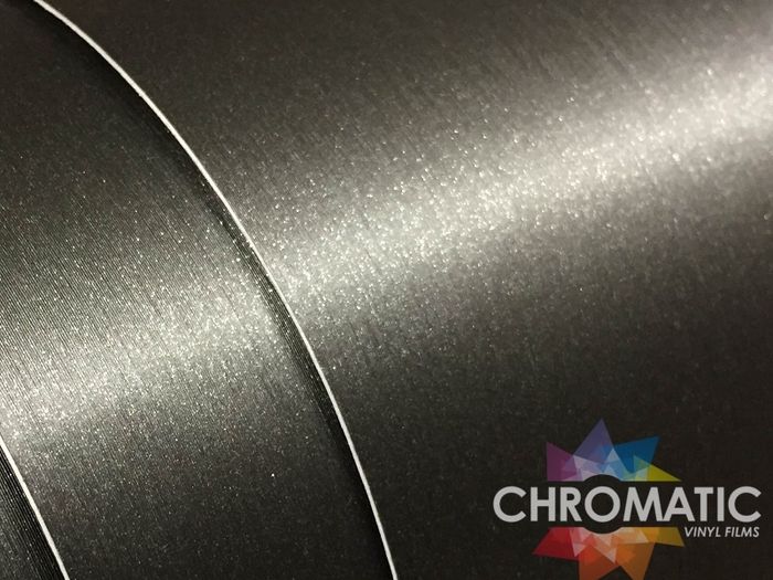 Brushed Aluminium Vinyl 152 x 30cm Roll - 6 colours available - Bubble Free Car Wrap