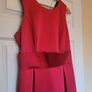 Stunning Red Zara Occasion Dress (New) Image 6
