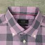 Eton Button Down Check Shirt Mens Large Slim Fit Image 3