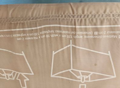 Large travel cot