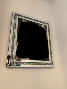Large diamond picture frame