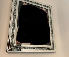 Large diamond picture frame