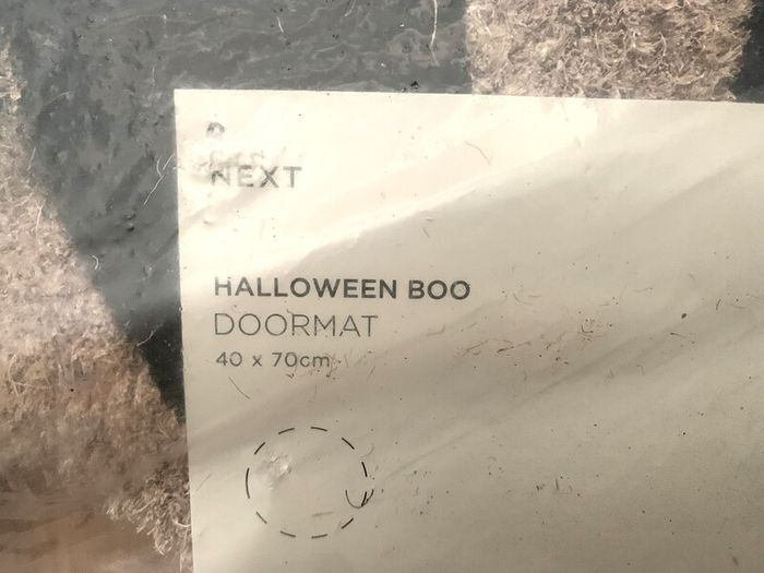 Halloween doormat