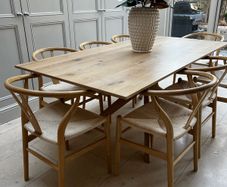 Kave Home Oak Dining Table Seats Eight