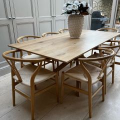 Kave Home Oak Dining Table Seats Eight