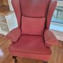 Queen Anne Wingback Armchair Image 4
