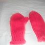 Knitted Mittens x 2 for Sale Image 3