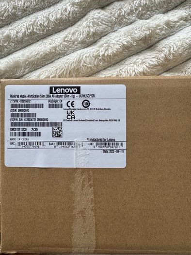 Lenovo ThinkPad 230W Slim Tip AC Power Adapter Charger