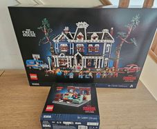 lego stranger things 11370 creel house + 40891 wsqk the squawk radio station