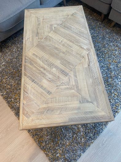 Oak coffee table