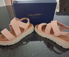 Carl Scarpa - Leather Sandals - Blush Pink - UK 5 EU 38 - RRP 129