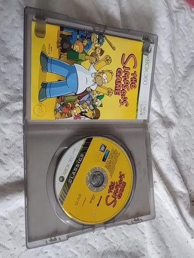 The simpsons, xbox360 game, rare collectable